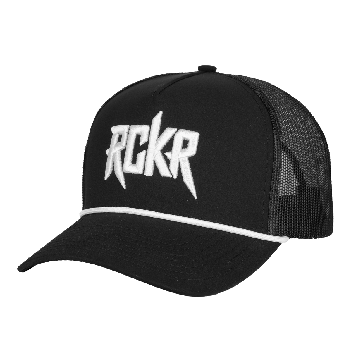 Black Hat with "RCKR" logo in white