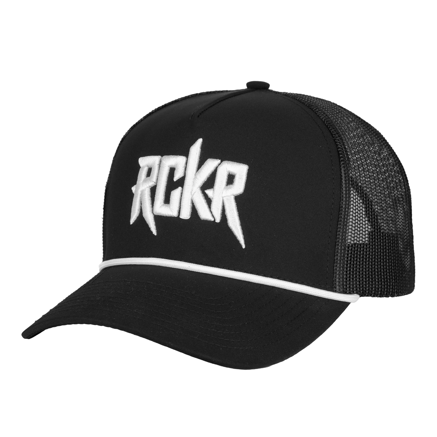 Black Hat with "RCKR" logo in white