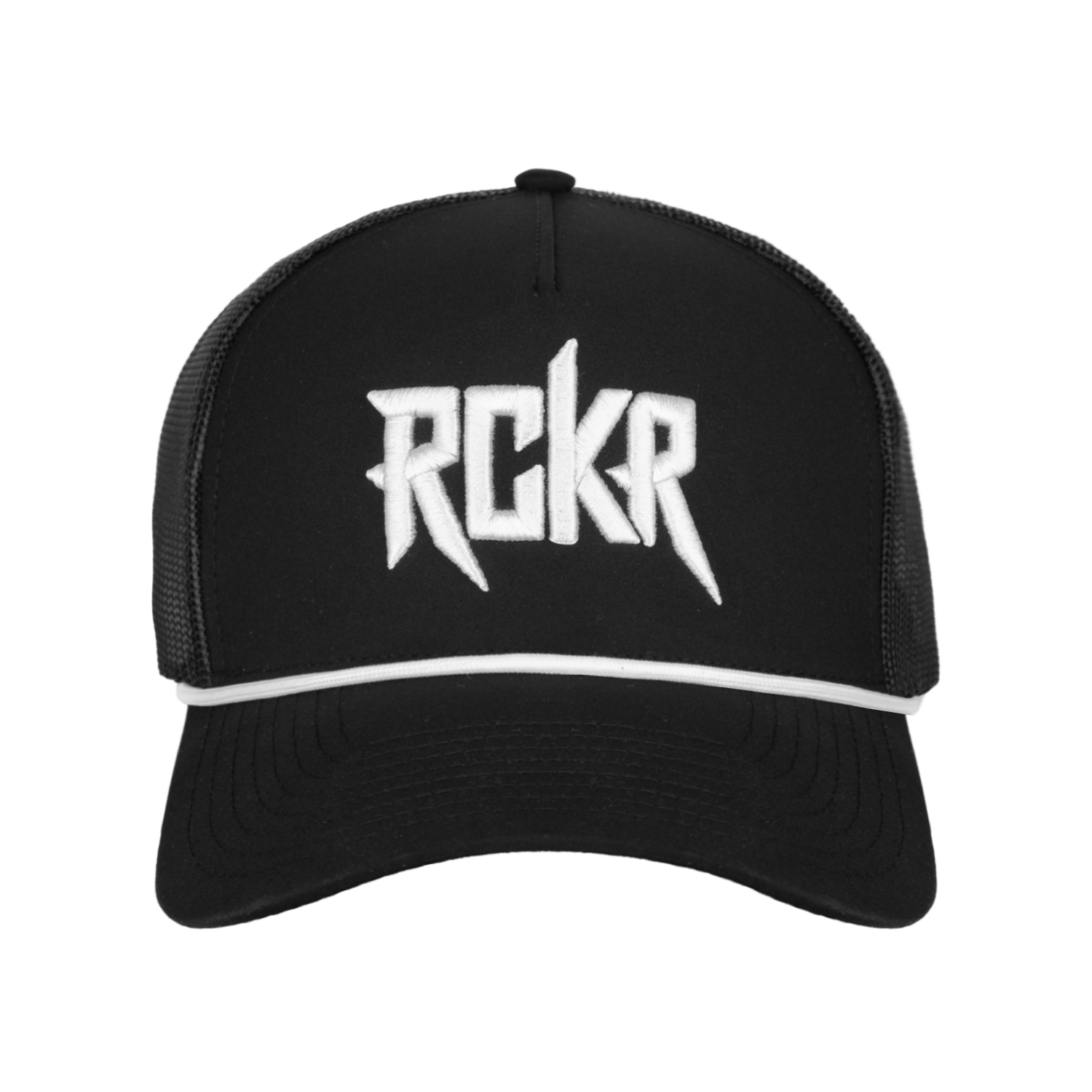 Black Hat with "RCKR" logo in white