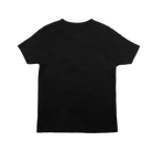 rear view of black youth tee